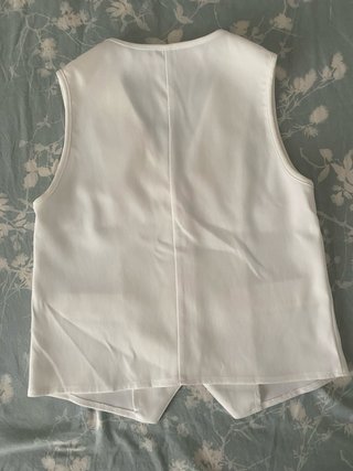 Chaleco blanco formal