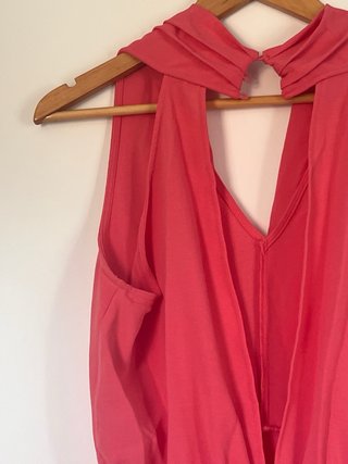 Mono coral talla M de zara