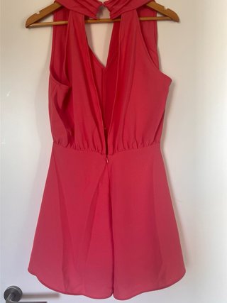 Mono coral talla M de zara