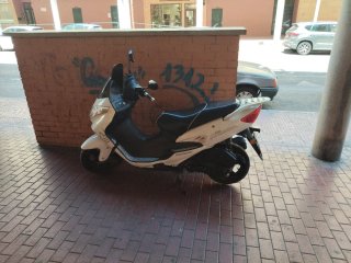 Riya Knight 125cc Scooter Blanca 2535km