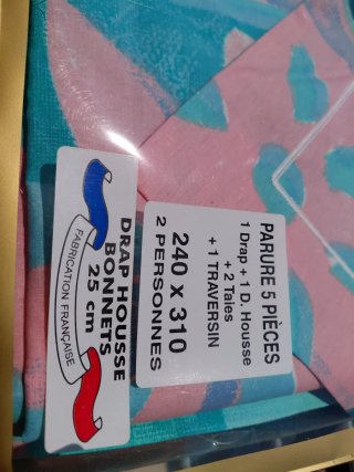 Completo Letto Matrimoniale alla francese 5 Pezzi