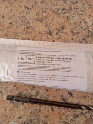 Broca para madera 6x600mm