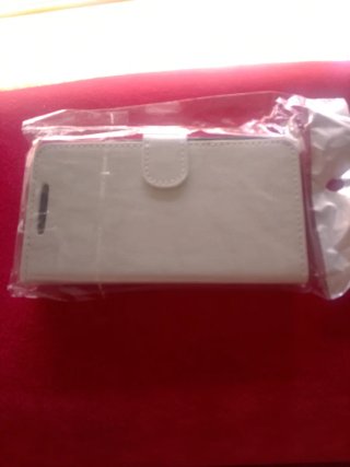 Funda protectora móvil blanca
