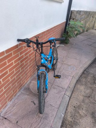 Bicicleta infantil 24 azul
