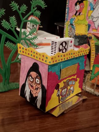 Maqueta Atracción feria "Tren de la Bruja"