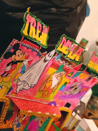 Maqueta Atracción feria "Tren de la Bruja"