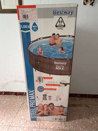 Piscina Bestway Steel Pro MAX 3.05m