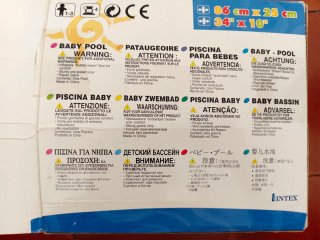 Piscina Hinchable Intex 86cm x 25cm