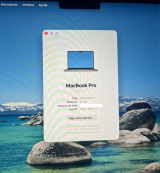 MacBook Pro 14 M1 16GB 2021 “NEGOCIABLE”