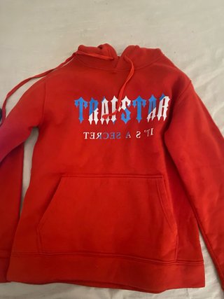 Sudadera Trapstar Roja y Azul