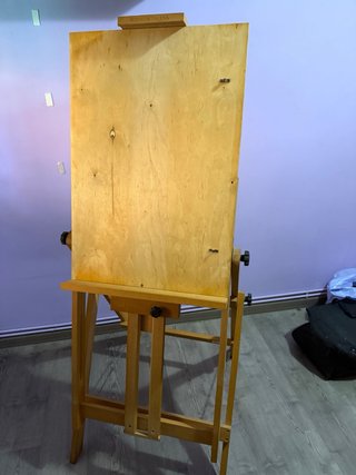 Caballete de pintura madera plegable