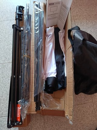 Pantalla Proyector VEVOR con Trípode