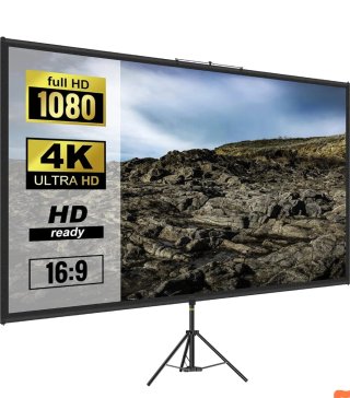 Pantalla Proyector VEVOR con Trípode