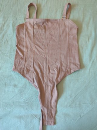 Top Body Vestir H&M Tostado Talla XS