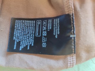 Top Body Vestir H&M Tostado Talla XS