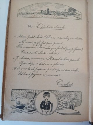 Lecturas Atractivas - Libro Francés 1909