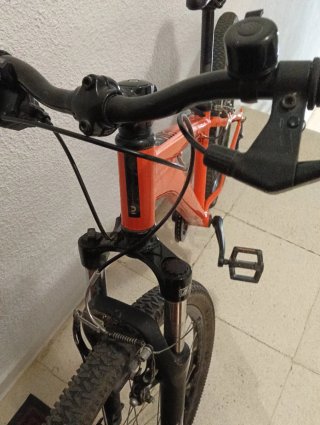 Bicicleta Rockrider ST 500 para niños.
