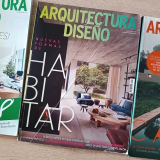 Lote 5 revistas Arquitectura y Diseño