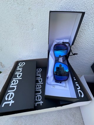 Gafas de Sol Sun Planet Azul y marrón