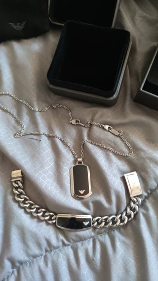 "Emporio Armani" Parure Signature Collection