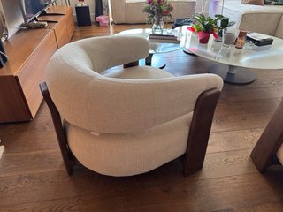 2 Butacas Kave Home Beige/Marrón