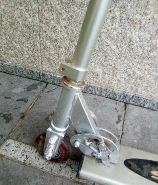 Patinete plegable de aluminio Bitwaver Steel