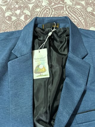 Chaqueta de traje azul Nemopter