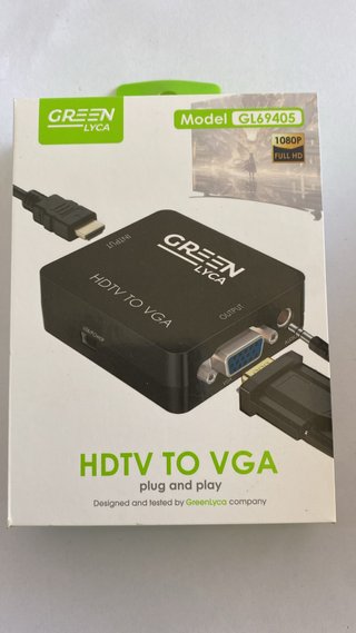 Adaptador GreenLyca HDTV a VGA GL69405