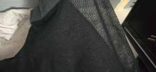 Camicia donna nera con dettagli in pizzo