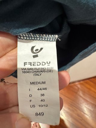 Tuta donna Freddy blu veste 44/46