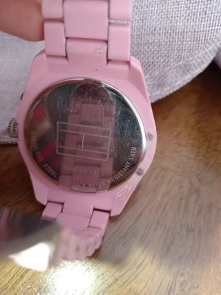 Reloj Tommy Hilfiger Rosa y Blanco