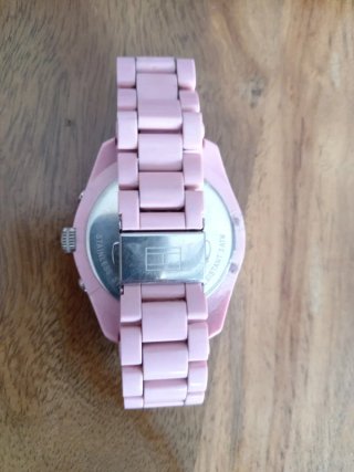 Reloj Tommy Hilfiger Rosa y Blanco