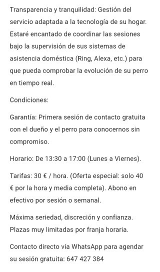 Servicio de Acompañamiento y Educación Canina