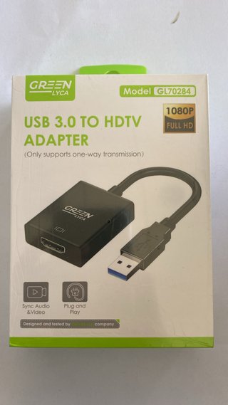 Adaptador USB 3.0 a HDTV GREEN LYCA