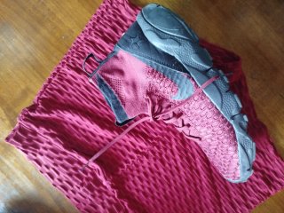 Conjunto: Shorts y Zapatillas Nike Rojas