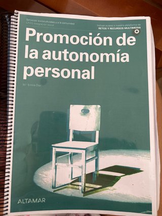 Promoción de la autonomía personal
