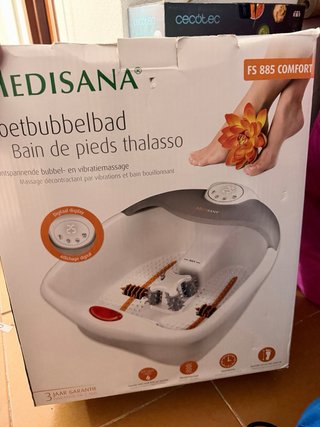 MEDISANA FS 885 Bañera Pies Hidromasaje
