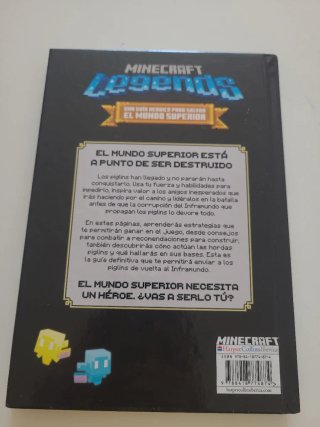 LIBRO MINECRAFT LEGENDS GUÍA