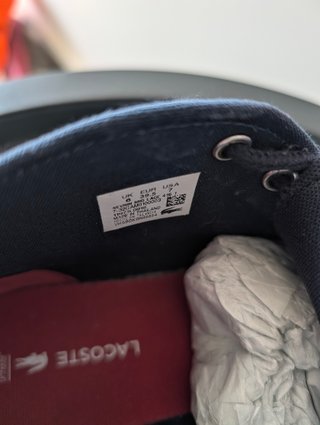 Lacoste Servin Mid Lace Sneakers Azul Unisex