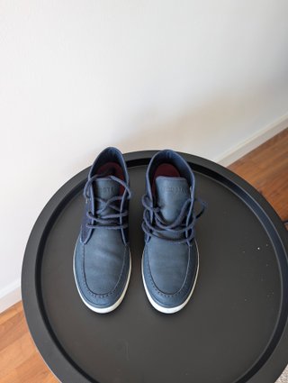 Lacoste Servin Mid Lace Sneakers Azul Unisex