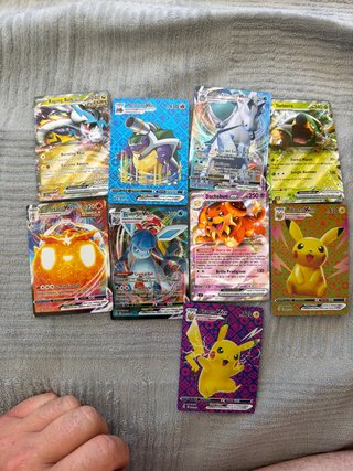 Cartas Pokémon VMAX y EX