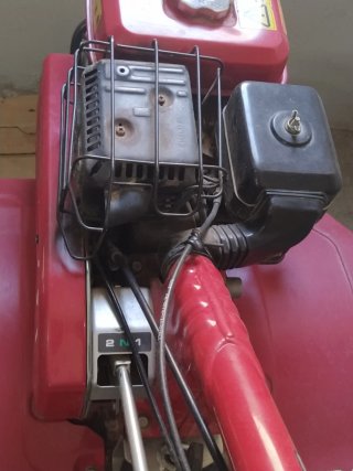 Motohazada Honda F340. Motocultor