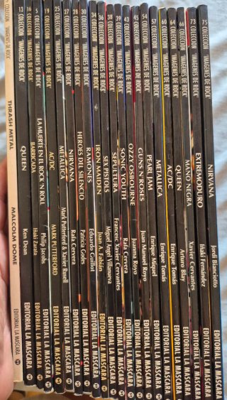 Libros rock
