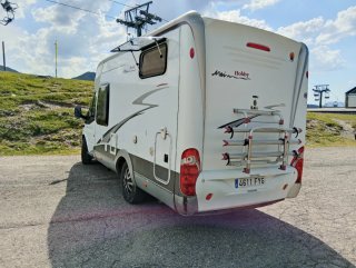Autocaravana perfilada ford transit hobby T500