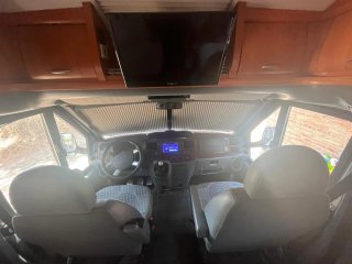 Autocaravana perfilada ford transit hobby T500