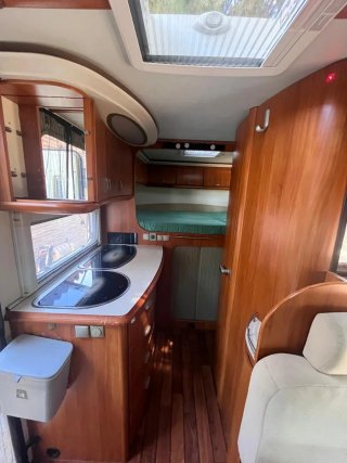 Autocaravana perfilada ford transit hobby T500