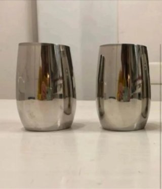2 Vasos AMC Metal nuevos