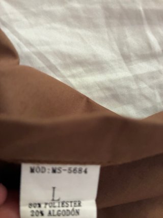 Vestido marrón Mango talla única