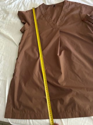 Vestido marrón Mango talla única