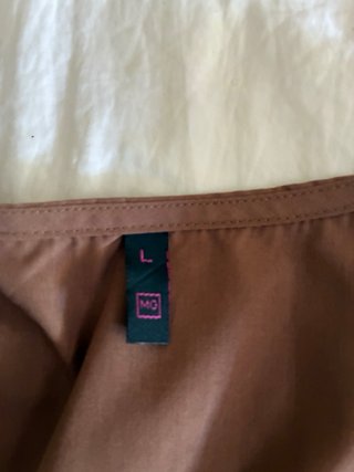 Vestido marrón Mango talla única